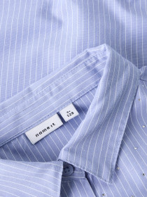 NAME IT Skjorte Foritta Purple Impression Rainstone